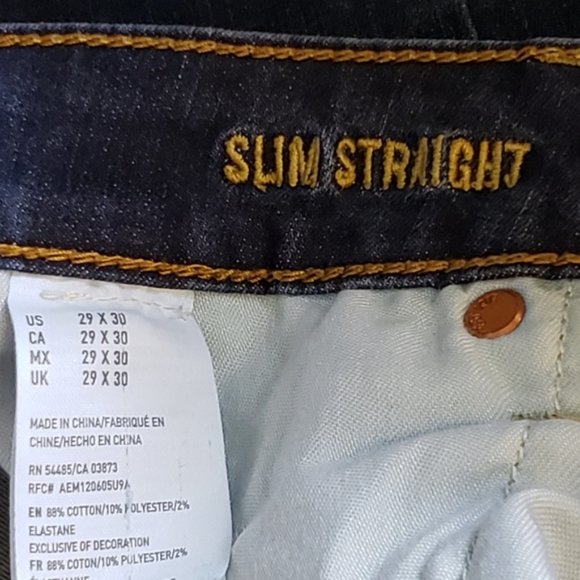 American Eagle Extreme Flex Slim Straight  29 x 30 - Picture 5 of 6